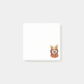 Post-it® Corgi Drôle Portant un Sweat à Capuche (Devant)