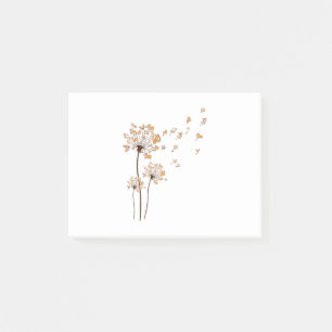Post-it® Corgi Flower Fly Dandelion mignon Amoureux des chi