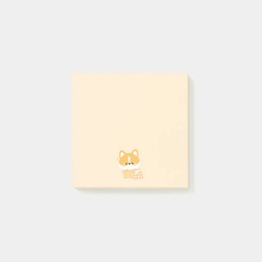Post-it® Corgi mignon (Devant)