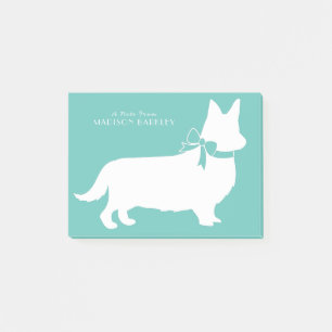 Post-it® Corgi Pembroke Welsh Post-it Notes