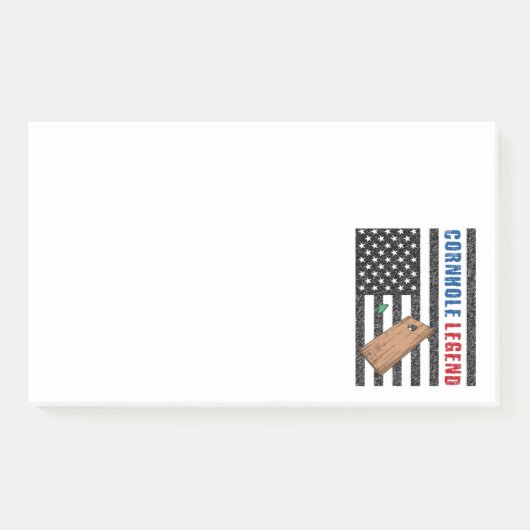 Post-it® Cornhole Legend USA (Devant)