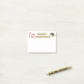 Post-it® Correct pour dire le Joyeux Noël (Sur un bureau)