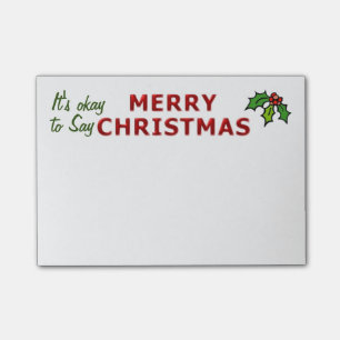Post-it® Correct pour dire le Joyeux Noël