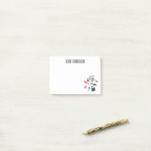 Post-it® Cosmétique / maquillage illustration (Sur un bureau)