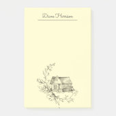 Post-it® Cottage esquissé (Devant)