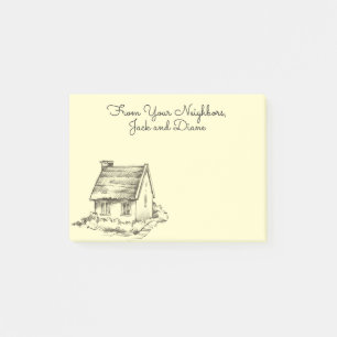 Post-it® Cottage esquissé