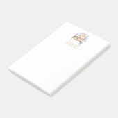 Post-it® Cottage Vœux d'Hiver Chaleureux (Incliné)