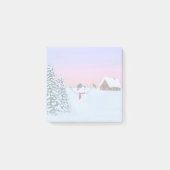 Post-it® coucher de soleil hivernal (Devant)