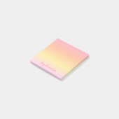Post-it® Coucher de soleil Ombre subtil personnalisé (Incliné)