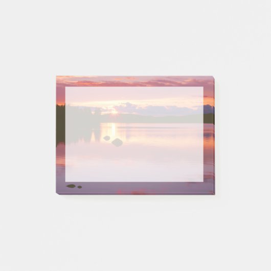 Post-it® Coucher de soleil sur la baie Alexander (Devant)