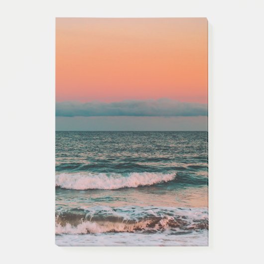 Post-it® coucher de soleil sur la mer (Devant)