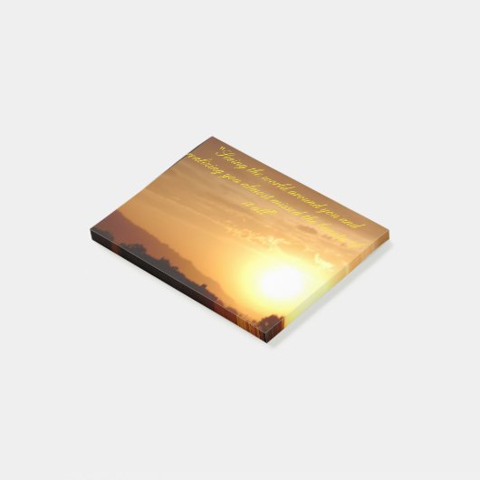 Post-it® Coucher du soleil (Incliné)