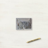 Post-it® Coucou petit chat (Sur un bureau)