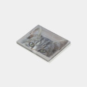 Post-it® Coucou petit chat (Incliné)
