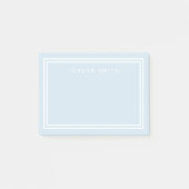 Post-it® COULEUR ARRIÈRE - PLAN MODIFIÉE avec double bordur (Devant)