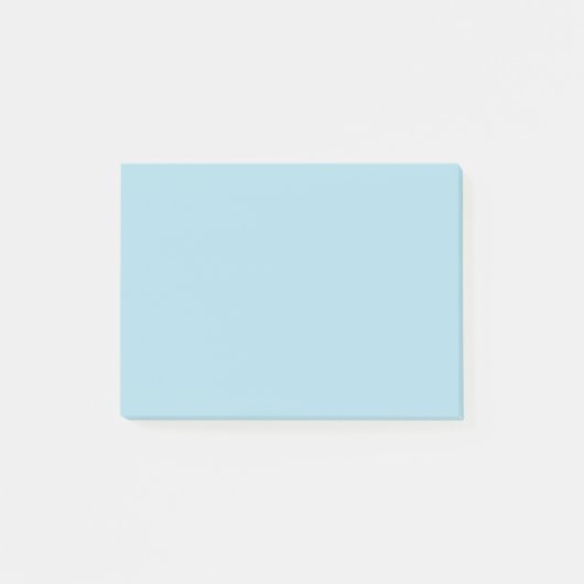 Post-it® couleur bleu clair (Devant)