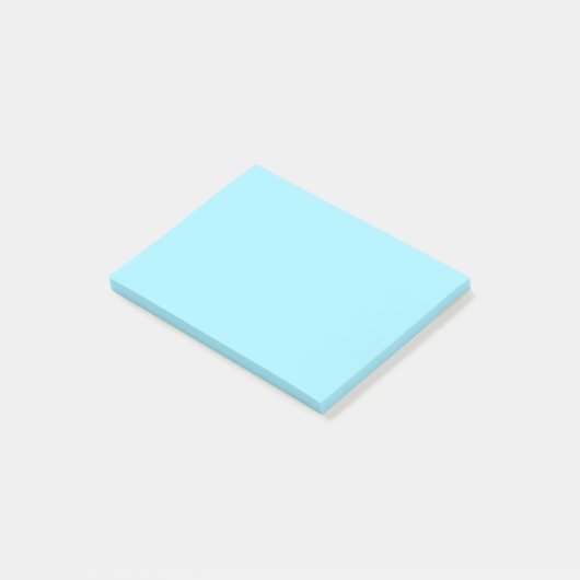 Post-it® Couleur bleu néon (Incliné)