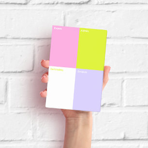Post-it® Couleur Bloc Notes Moyenne