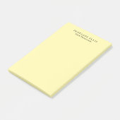 Post-it® Couleur crème Unique Original Classique Profession (Incliné)