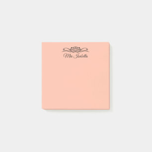 Post-it® Couleur de tendance - Peach Soft Solid