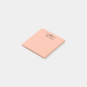 Post-it® Couleur de tendance - Peach Soft Solid (Incliné)
