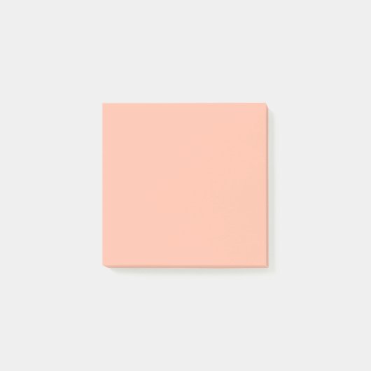 Post-it® Couleur de tendance - Peach Soft Solid (Devant)