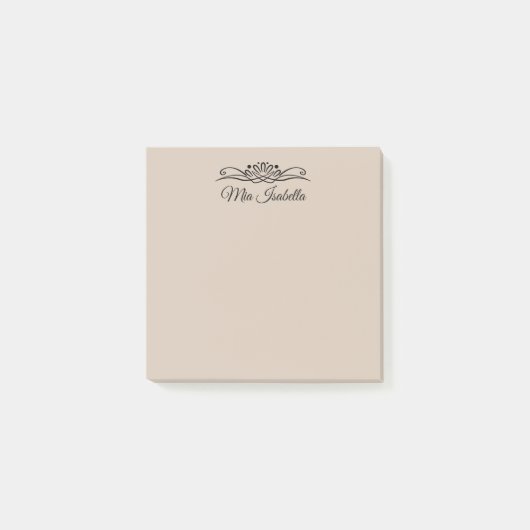 Post-it® Couleur de tendance - Taupe souple solide (Devant)