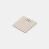 Post-it® Couleur de tendance - Taupe souple solide (Incliné)
