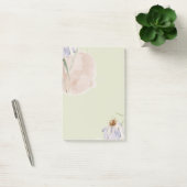 Post-it® Couleur d'eau mignonne arrière - plan vert sage (Bureau)