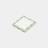 Post-it® Couleur d'eau vive Cactus et Motif succulent (Incliné)