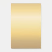 Post-it® Couleur d'or doux Flux Versatile Abstrait (Devant)