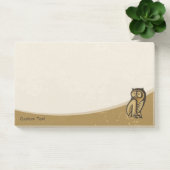 Post-it® Couleur du symbole de hibou (Bureau)