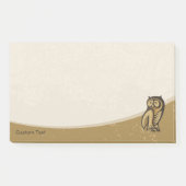 Post-it® Couleur du symbole de hibou (Devant)