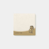 Post-it® Couleur du symbole de hibou (Devant)
