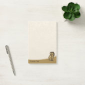 Post-it® Couleur du symbole du hibou (Bureau)