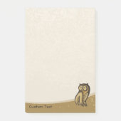 Post-it® Couleur du symbole du hibou (Devant)