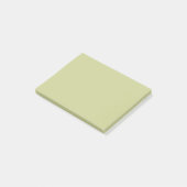 Post-it® Couleur ferme vert pâle (Incliné)