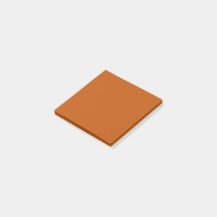 Post-it® Couleur orange vif Hex# BE4D00