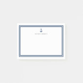 Post-it® Couleur personnalisée Ancre classique moderne pers (Devant)