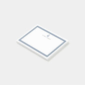 Post-it® Couleur personnalisée Ancre classique moderne pers (Incliné)