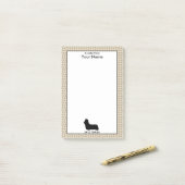 Post-it® Couleur personnalisée et faite sur commande Skye (Sur un bureau)