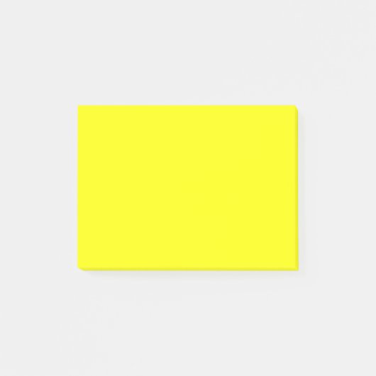Post-it® Couleur personnalisée Highlight Jaune (Devant)
