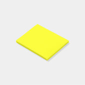 Post-it® Couleur personnalisée Highlight Jaune (Incliné)