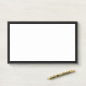Post-it® Couleur personnalisée vide (Sur un bureau)
