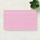 Post-it® Couleur rose et jaune personnalisée  (Bureau)