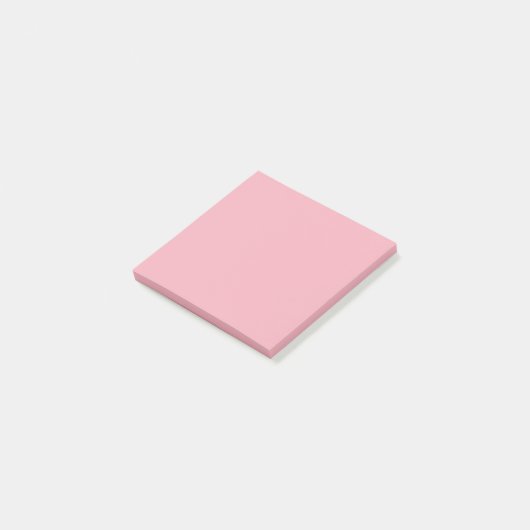 Post-it® Couleur rose solide | Hex# F2ACB9 (Incliné)