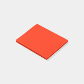 Post-it® Couleur rouge écarlate Arrière - plan feu rouge cl (Incliné)