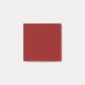 Post-it® Couleur rouge foncé (Devant)