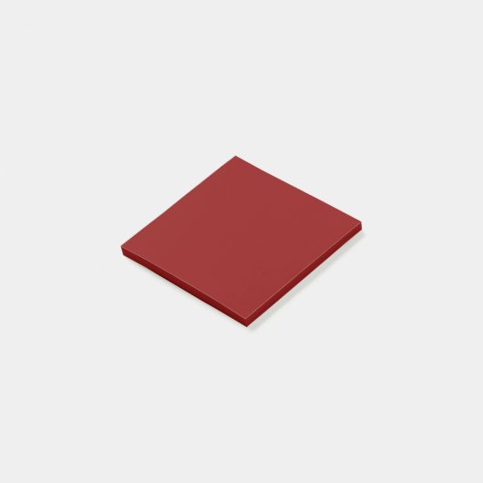 Post-it® Couleur rouge foncé (Incliné)