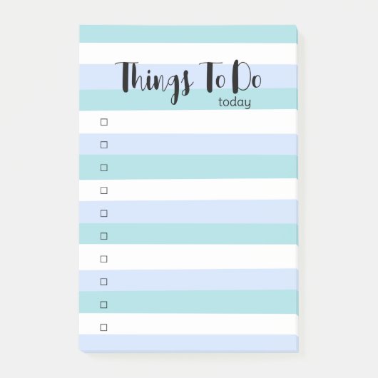 Post-it® Couleur simple à faire (Devant)